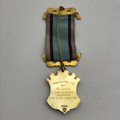 Northern Rhodesia - Solid Silver & Enamel `R.A.O.B.` Medal