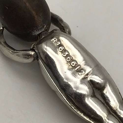 WW1- Scarce Lucky `Fumsup-Touch Wood` Silver Charm