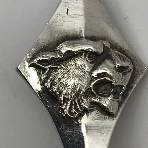 WW2 - Scarce SAAF/RAF `Fighter Squadron` Silver Badge/Pin (Black Panther)