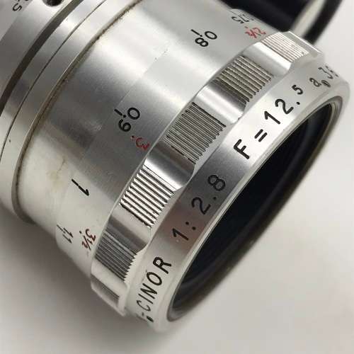 Vintage `SOM BERTHIOT PARIS PAN-CINOR` (I: 2.8 F12) Lens