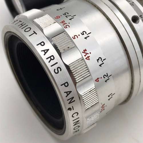 Vintage `SOM BERTHIOT PARIS PAN-CINOR` (I: 2.8 F12) Lens