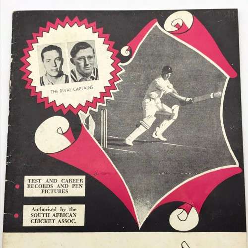 Cricket - `1964 - 65 M.C.C. Tour of South Africa` Brochure (The Rival Captains)