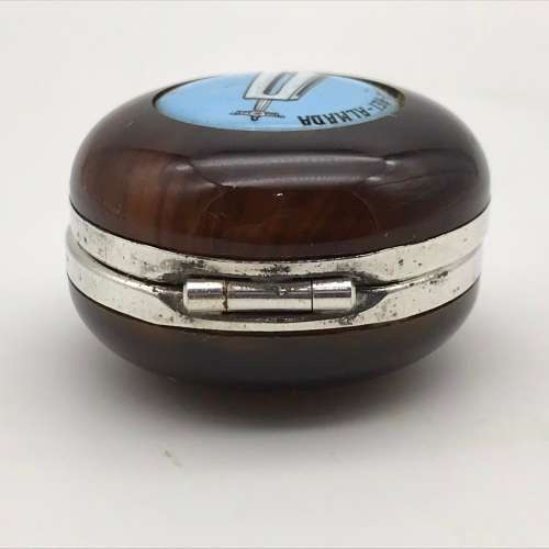Vintage `Cristo Rei - Statue of Christ` Pill Box