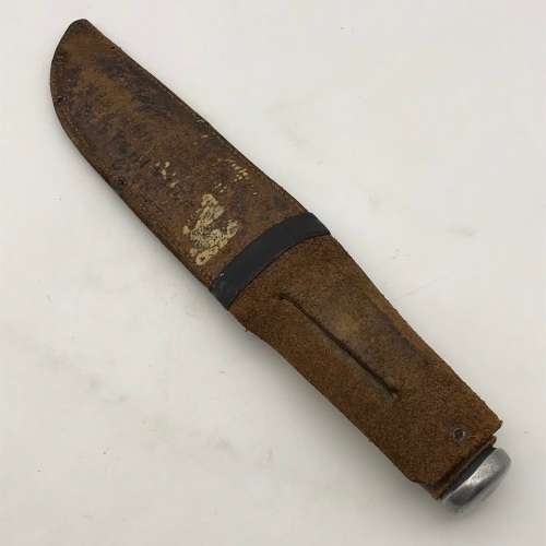 Vintage `William Rodgers` Stag Horn Bowie Knife (I Cut My Way)