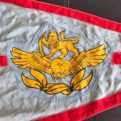 Rare Rhodesian Air Force `Chief of Air Staff` Rank Pennant (William Smith)