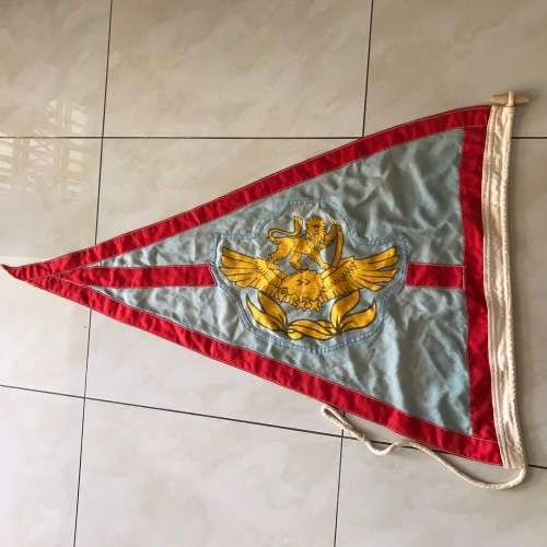 Rare Rhodesian Air Force `Chief of Air Staff` Rank Pennant (William Smith)