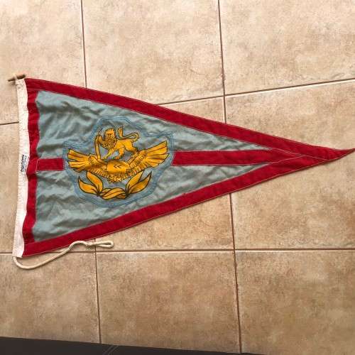 Rare Rhodesian Air Force `Chief of Air Staff` Rank Pennant (William Smith)
