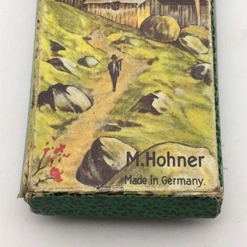 Vintage Hohner `The Echo Harp` Harmonica (Boxed)