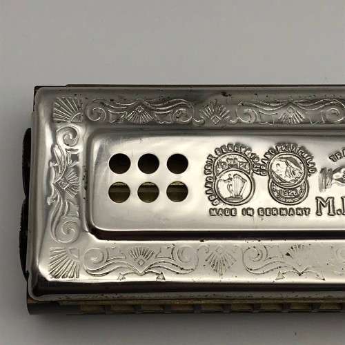 Vintage Hohner `The Echo Harp` Harmonica (Boxed)