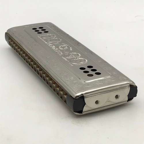 Vintage Hohner `The Echo Harp` Harmonica (Boxed)