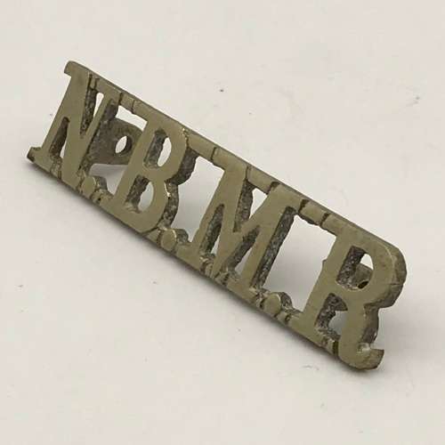 `Northern Bengal Mounted Rifles` (N.B.M.R) Shoulder Title