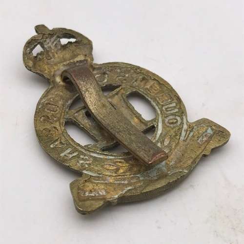 British - Early `4th (Queens Own) Hussars` Cap Badge