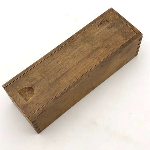 Early Boxed `Ebony & Bone` Dominoes Set