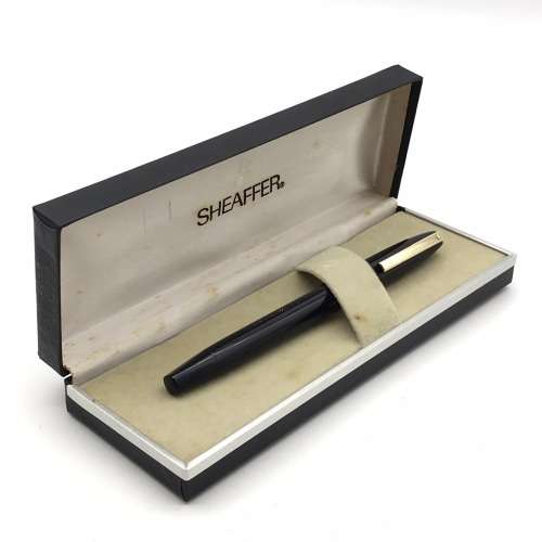 Vintage `Sheaffer` Fountain Pen (14ct Nib & Boxed)