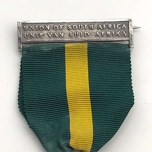 Union of South Africa - Silver `Efficiency Decoration` (CAPT. J. Van Wyk)