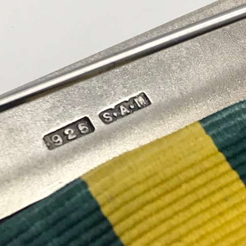 Union of South Africa - Silver `Efficiency Decoration` (CAPT. J. Van Wyk)