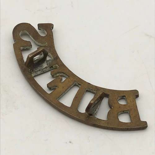 British - Early `BUFFS` (East Kent Regiment) Shoulder Title