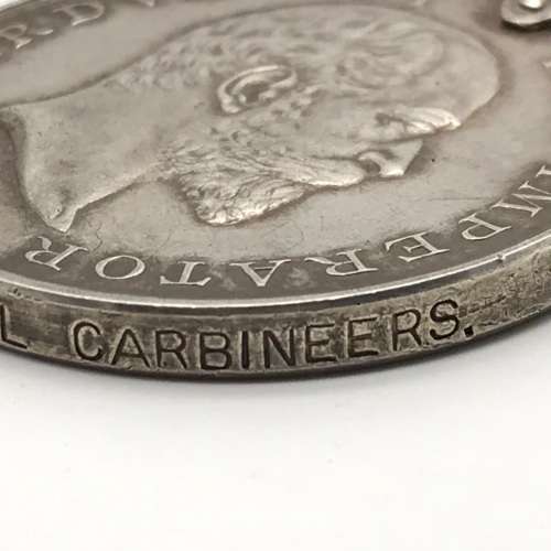 Natal 1906 Rebellion Medal - `TPR. H.A. PHIPSON - NATAL CARBINEERS`