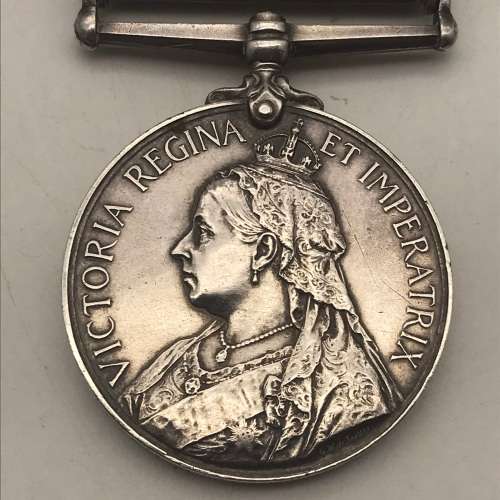 Boer War - Q.S.A. Medal (CC & OFS) `PTE. J. LYONS - UITENHAGE V.R`