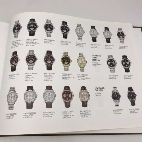 Quality `TAG HEUER` 2008 Watch Catalogue