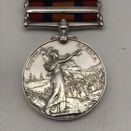 Q.S.A. Medal (Rhodesian Pioneer) `Corp. M.G. Linnell.` - S. RHOD: VOLS: (Rhodesia, Rel. of Mafe