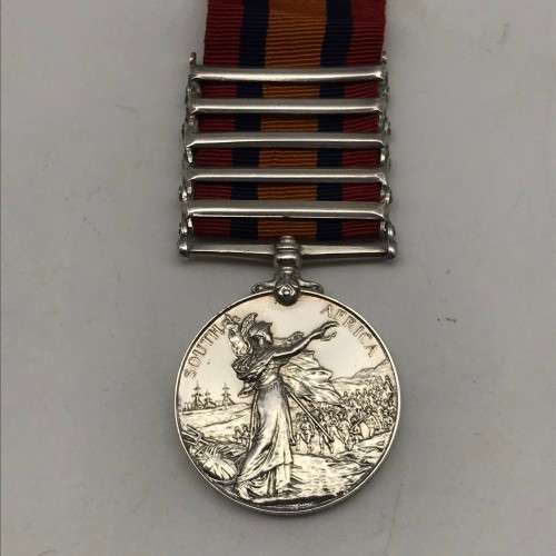 Q.S.A. Medal (Rhodesian Pioneer) `Corp. M.G. Linnell.` - S. RHOD: VOLS: (Rhodesia, Rel. of Mafe