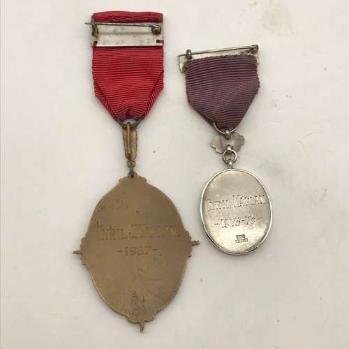 Silver `S.A. Orthopaedic` Medals (Dr. Cyril Kaplan - Author of `In Three Wars`)