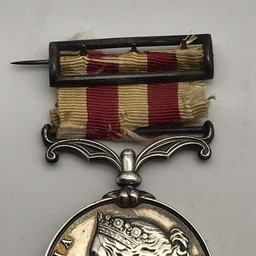British - Silver Indian Mutiny Medal (1857 - 1858)
