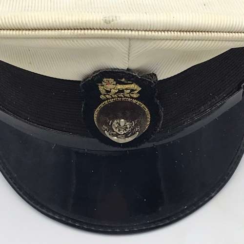 Early South African Navy Cap with Badge