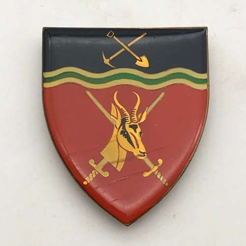 SADF - `North Western Command` Shoulder Flash (3 Pins)