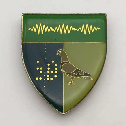 SADF - `2 Signal Regiment` Shoulder Flash (3 Pins)