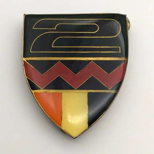 SADF - `2 S.A. Infantry Battalion` Shoulder Flash (3 Pins)