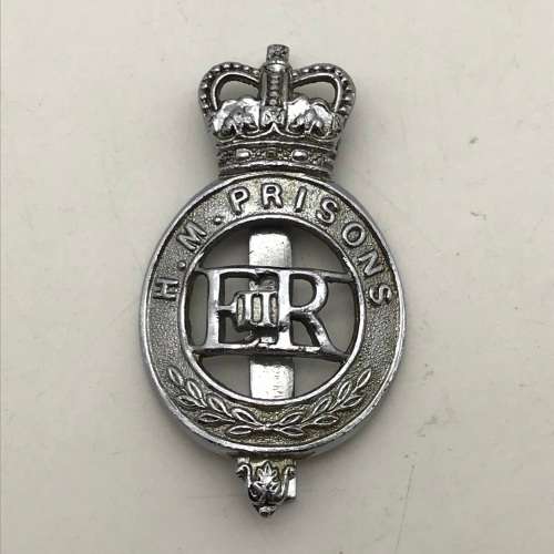 British - `H.M. Prisons` Cap Badge (Firmin)