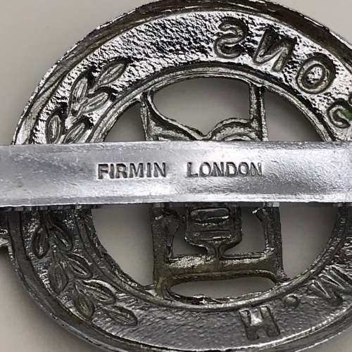 British - `H.M. Prisons` Cap Badge (Firmin)