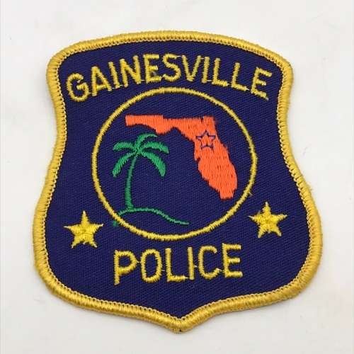 Vintage Gainesville Police Arm Patch