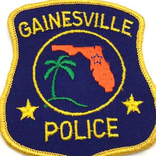 Vintage Gainesville Police Arm Patch
