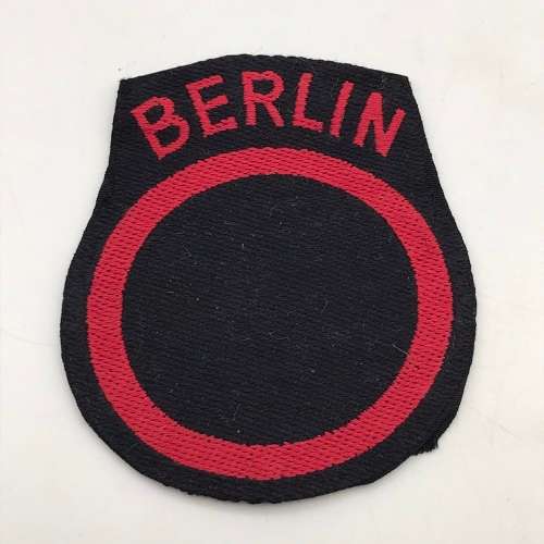 WW2 - British Troops `BERLIN` Occupation Army Cloth Badge