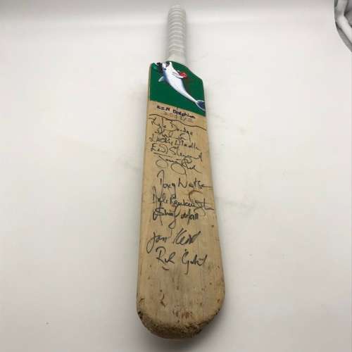 Cricket - Early SA/Natal Signed Small Bat (2001/2)