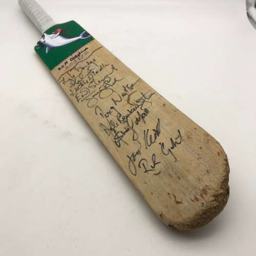 Cricket - Early SA/Natal Signed Small Bat (2001/2)