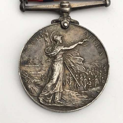 Boer War - Scarce Q.S.A. Medal `R.S.M. F.J. Mulligan` (Border Horse)