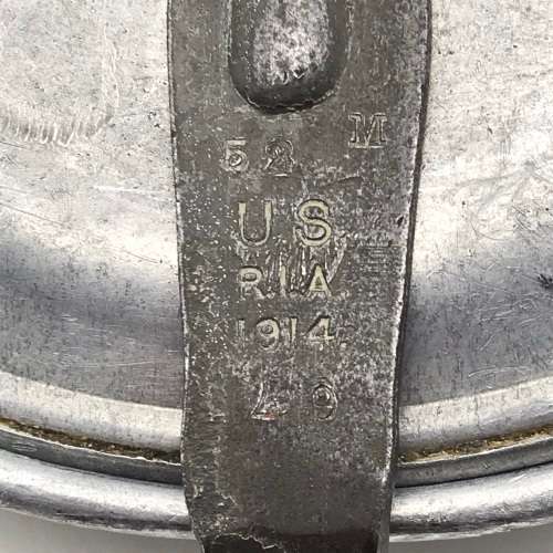 WW1 - U.S. Army `Mess-Kit Frying Pan/Plate` (R.I.A.)