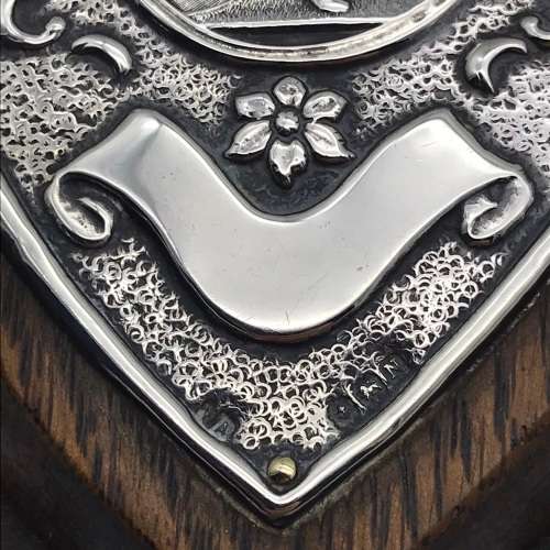 Early Sterling Silver `Lawn Bowls` Shield Trophy (1937)