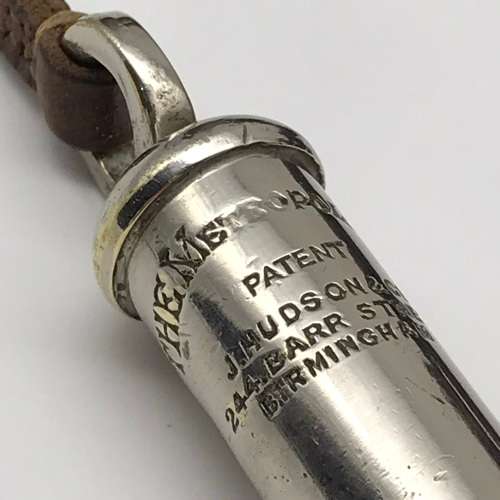 WW1 British Officers Leather Sam Browne Belt, Cross-Strap & Whistle (Capt. R.J. Truter)