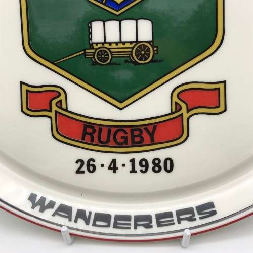 S.A. Rugby - `South American Tour` 1980 Collectors Plate (Toksie)