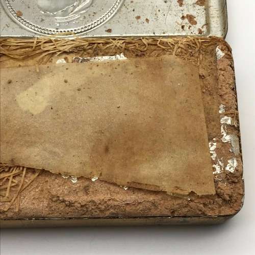 Rare Boer War - Chocolate Tin with Original Chocolates (Queen Victoria)