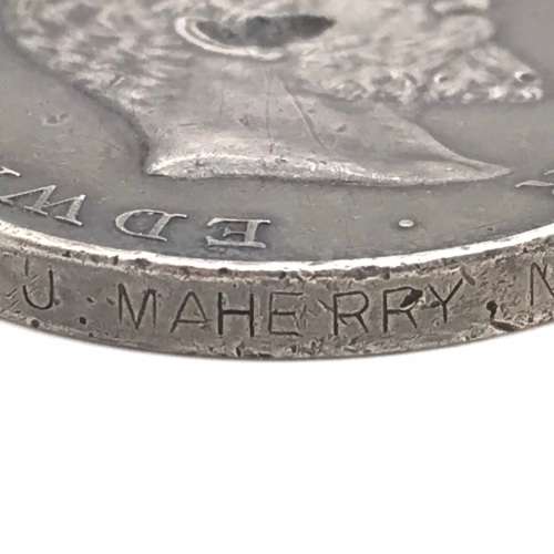 Natal 1906 Medal `J.J. Maherry` (Natal Rangers) (K.I.A. Deville Wood)