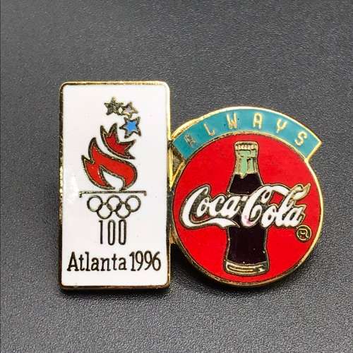 Olympic Games `Atlanta 1996 - Coca Cola` Lapel Pin