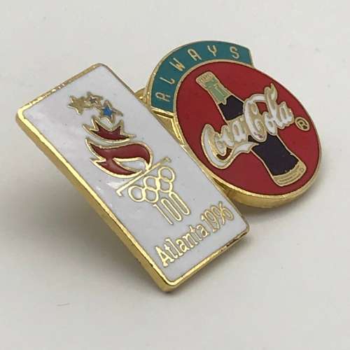 Olympic Games `Atlanta 1996 - Coca Cola` Lapel Pin