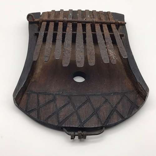 Antique `Mbira/Kalimba/Sanza` African Tribal Musical Instrument