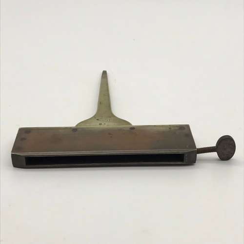 Antique French Brass `Bookbinding Type Tool` (J. Prevost)